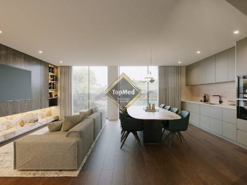 Moradias de luxo à entrada de Santo Tirso desde 480,000€.