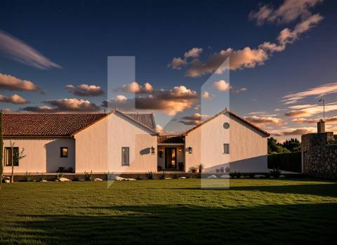 Terreno com Projeto Aprovado | Vista Serra de Sintra | Colares