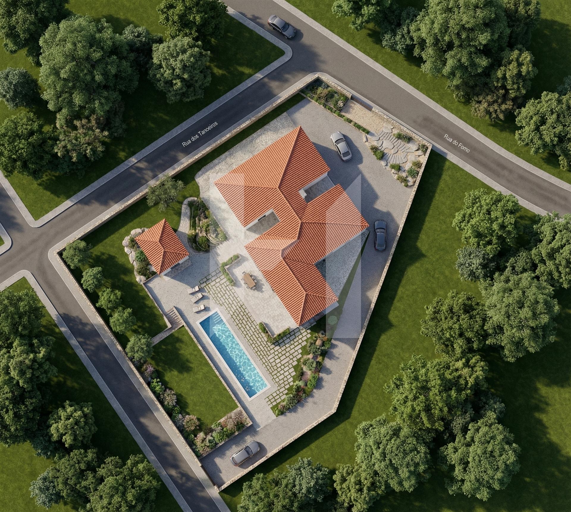 Terreno com Projeto Aprovado | Vista Serra de Sintra | Colares