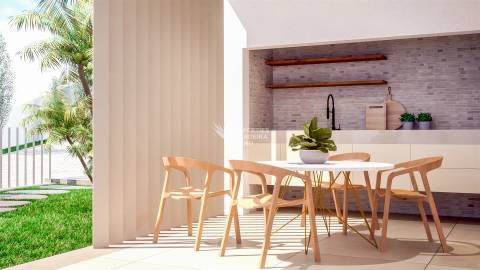 Luxuosa Moradia Unifamiliar T4 | Térrea | inserida no Condomínio "Ocean Residences" | Freguesia do A