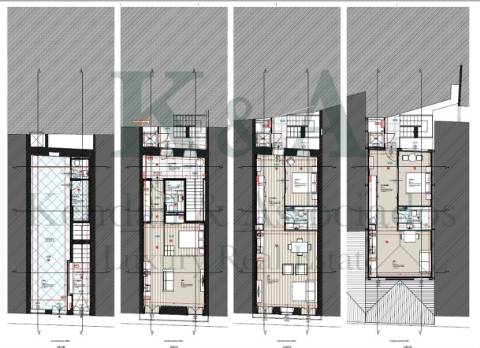 Prédio na zona histórica do Porto, na marginal do Rio Douro