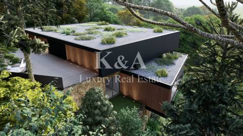 Terreno com projeto para moradia de luxo com vistas para o Rio Douro