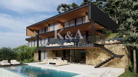 Terreno com projeto para moradia de luxo com vistas para o Rio Douro