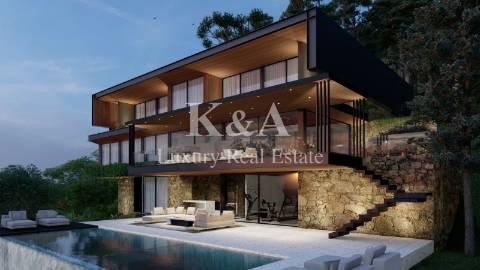 Terreno com projeto para moradia de luxo com vistas para o Rio Douro