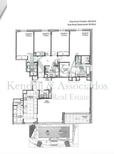 Apartamento T4 em zona tranquila da Foz do Douro.