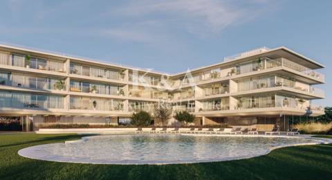 Apartamento T1 em novo condomínio privado em Vilamoura