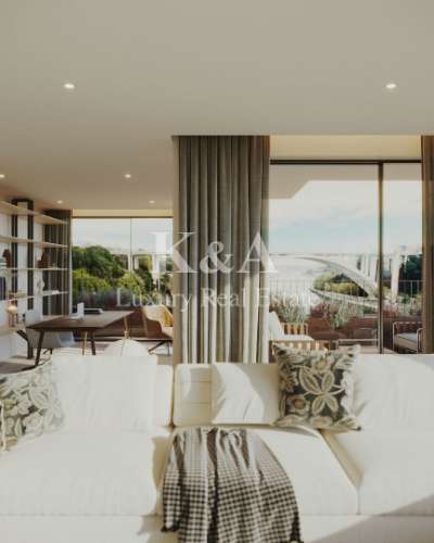 Apartamento com magníficas vistas sobre o Rio Douro