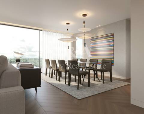 Apartamento T4 com  acabamentos de luxo.