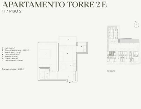 Apartamento T3+1 em Novo Condomínio