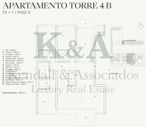 Apartamento T3+1 em Novo Condomínio