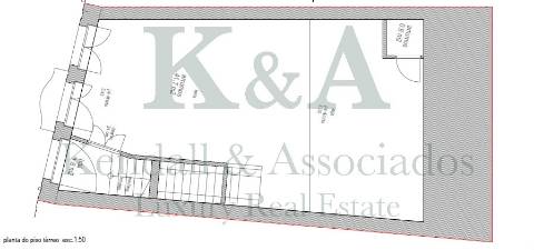 Prédio reabilitado no centro do Porto