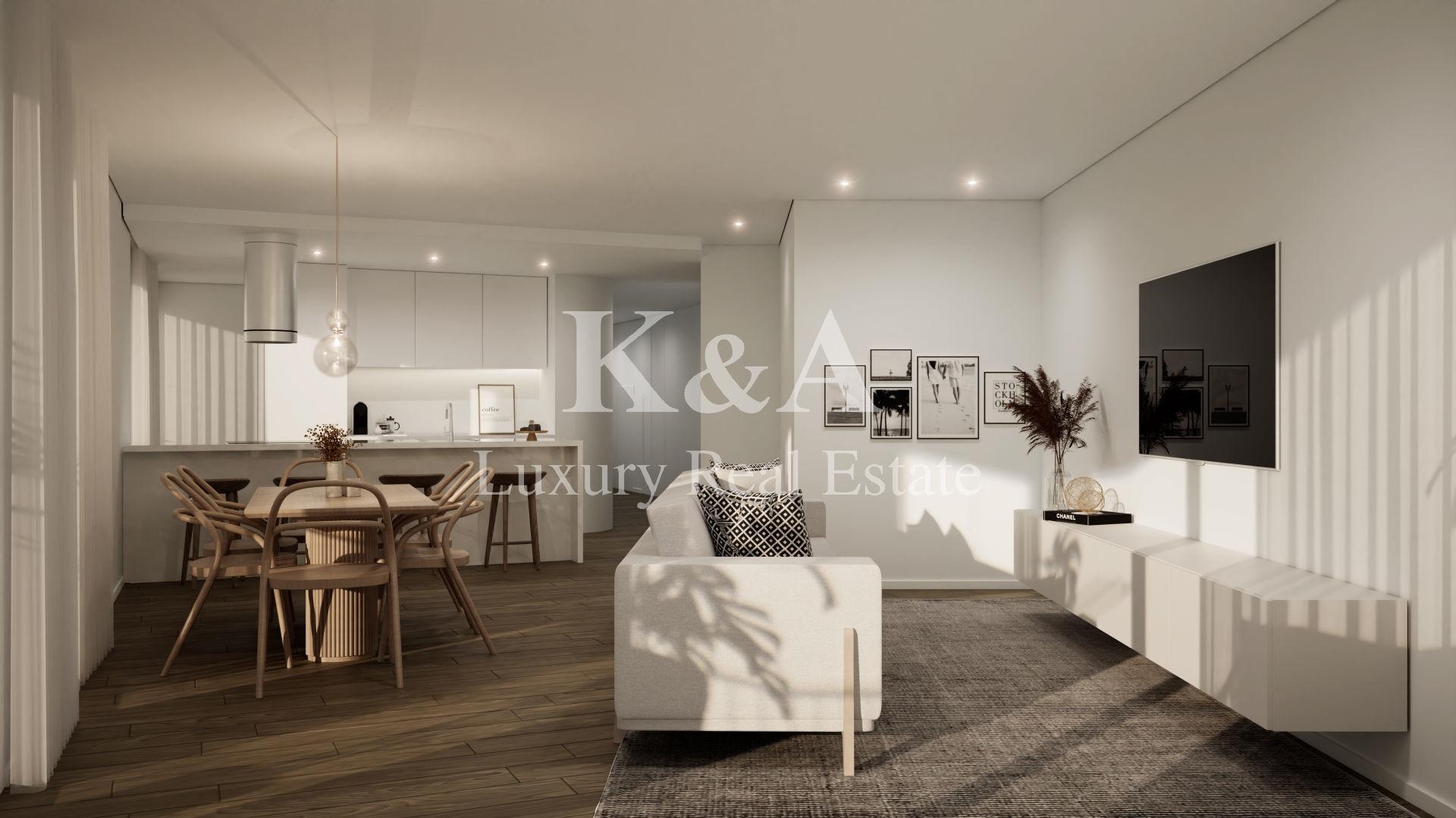 Apartamento em novo empreendimento familiar em Matosinhos