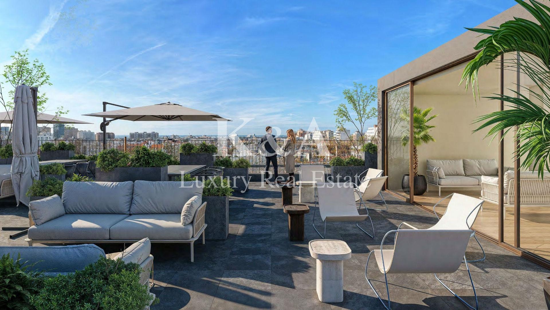 Apartamento T4 com varanda em Matosinhos Sul