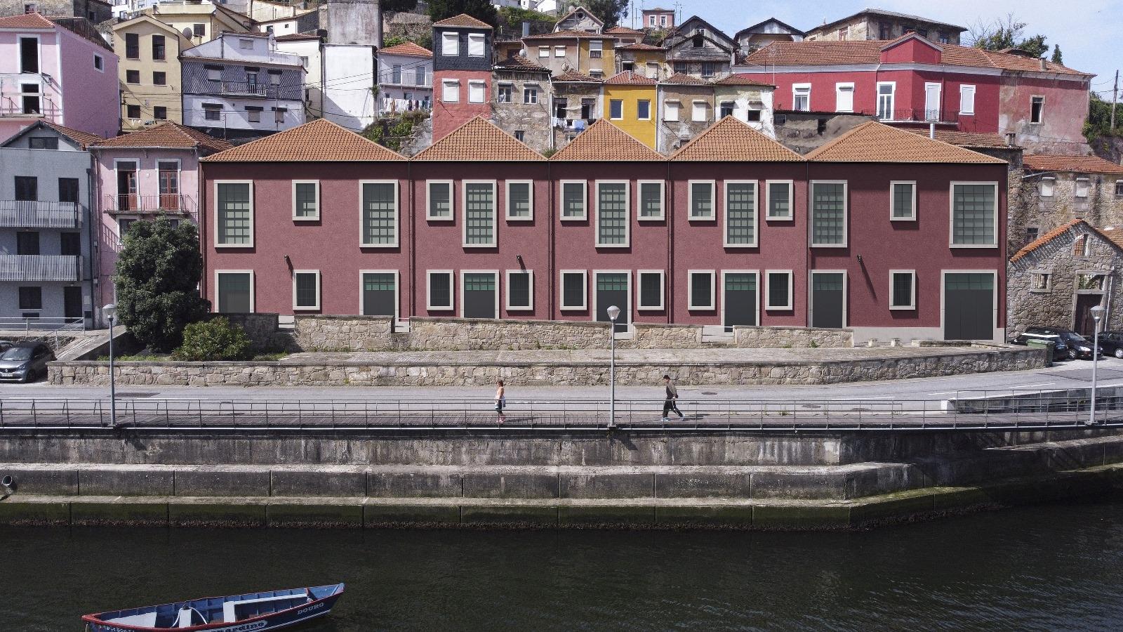 Apartamento T1 em primeira linha de rio em Gaia