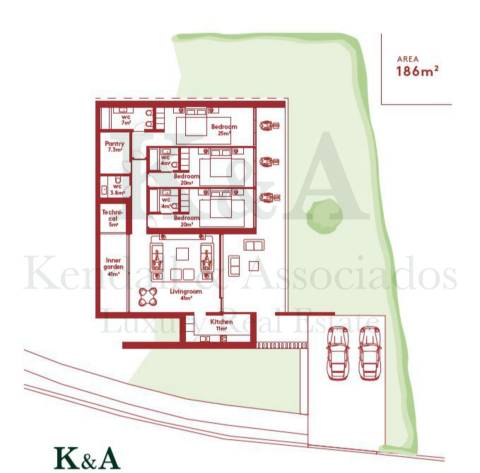 Casa de campo V3 contemporânia  no Triangulo Dourado, Algarve