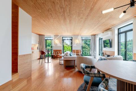 Apartamento T2 em prédio totalmente remodelado no Passeio Alegre na Foz.