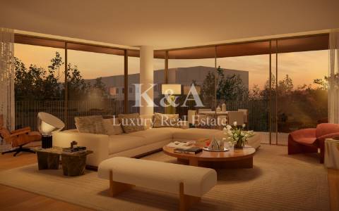 Apartamento T4 em NOVO EMPREENDIMENTO de luxo na Foz, com jardim privativo.