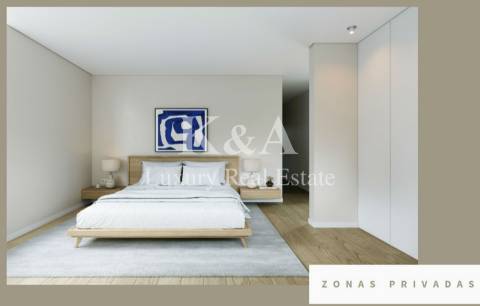 Moradia T4 com jardim e piscina em Matosinhos Sul