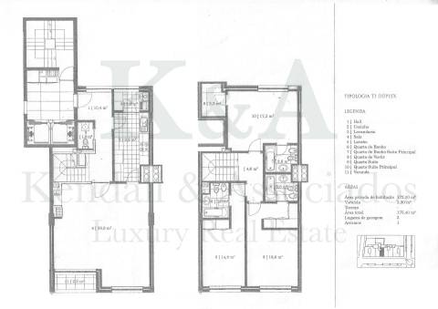 Apartamento T3 Duplex em Matosinhos Sul, próximo do Mar.
