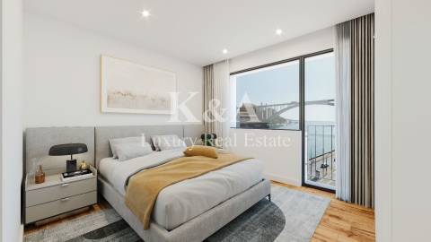 Apartamento T3 com vistas rio