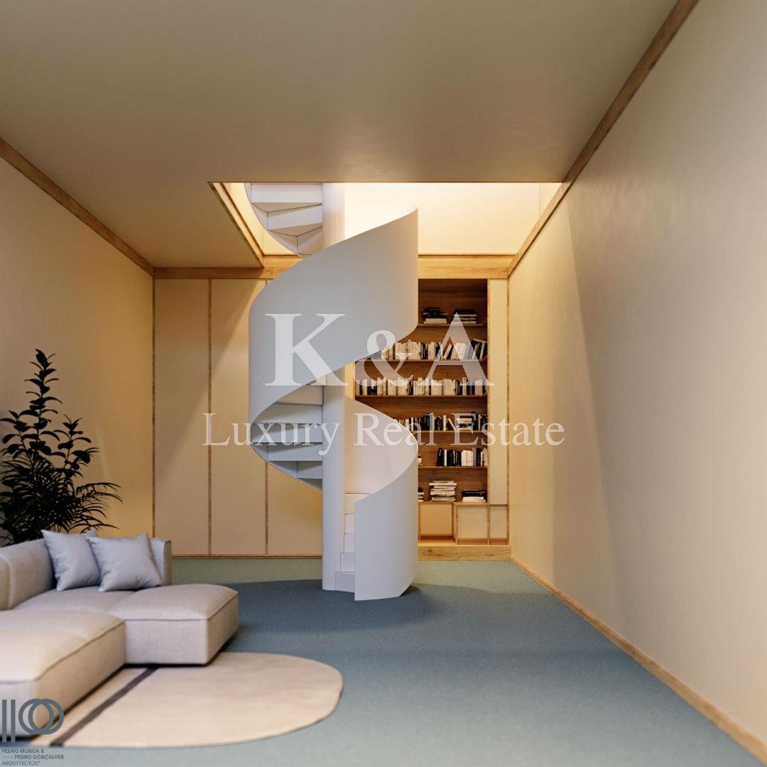 Apartamento T3 Triplex em Novo Empreendimento localizado no centro da cidade do Porto.