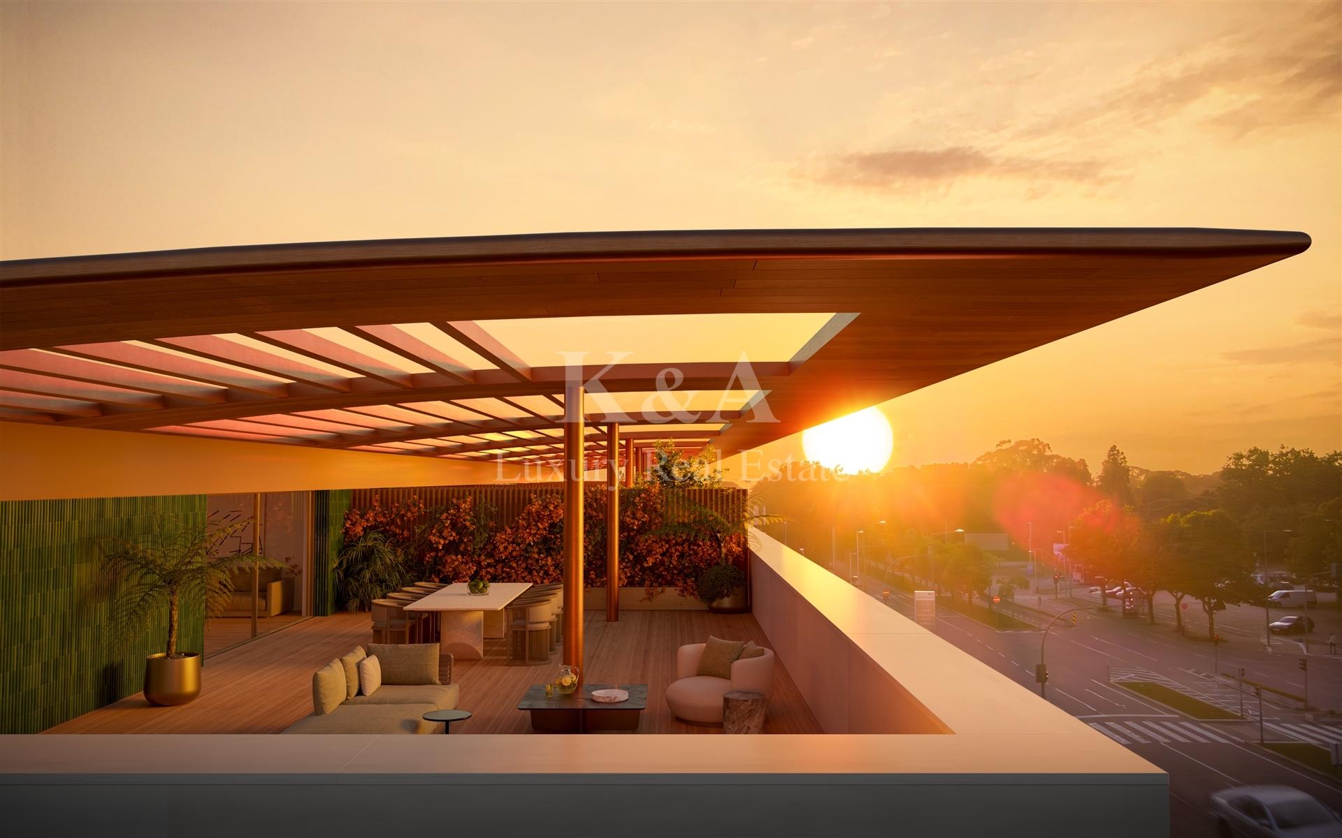 Apartamento T4+1  em condominio fechado na Foz