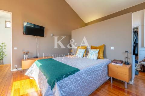 Moradia T3 com jardim no centro histórico de Leça.