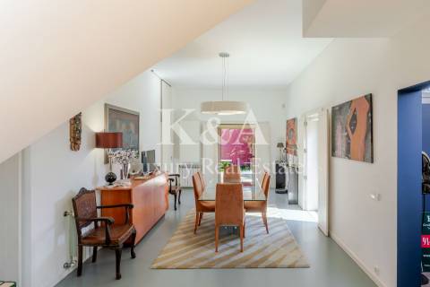 Moradia T3 com jardim no centro histórico de Leça.