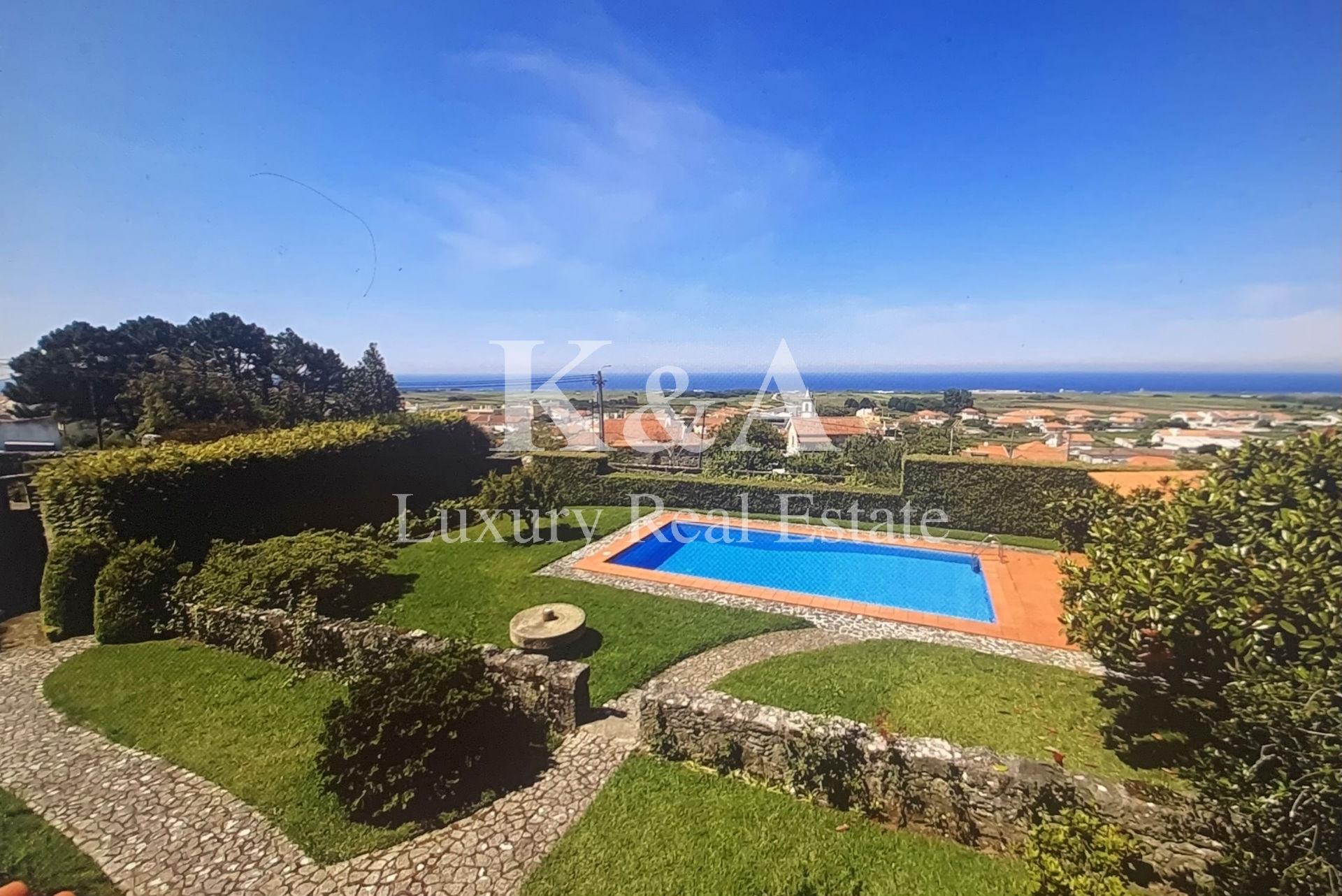 Moradia T3 com jardim e piscina com vista mar, Afife/Viana do Castelo