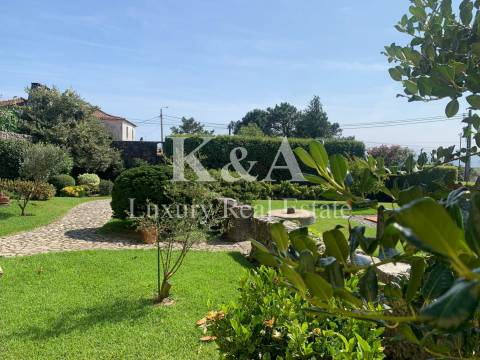 Moradia T3 com jardim e piscina com vista mar, Afife/Viana do Castelo