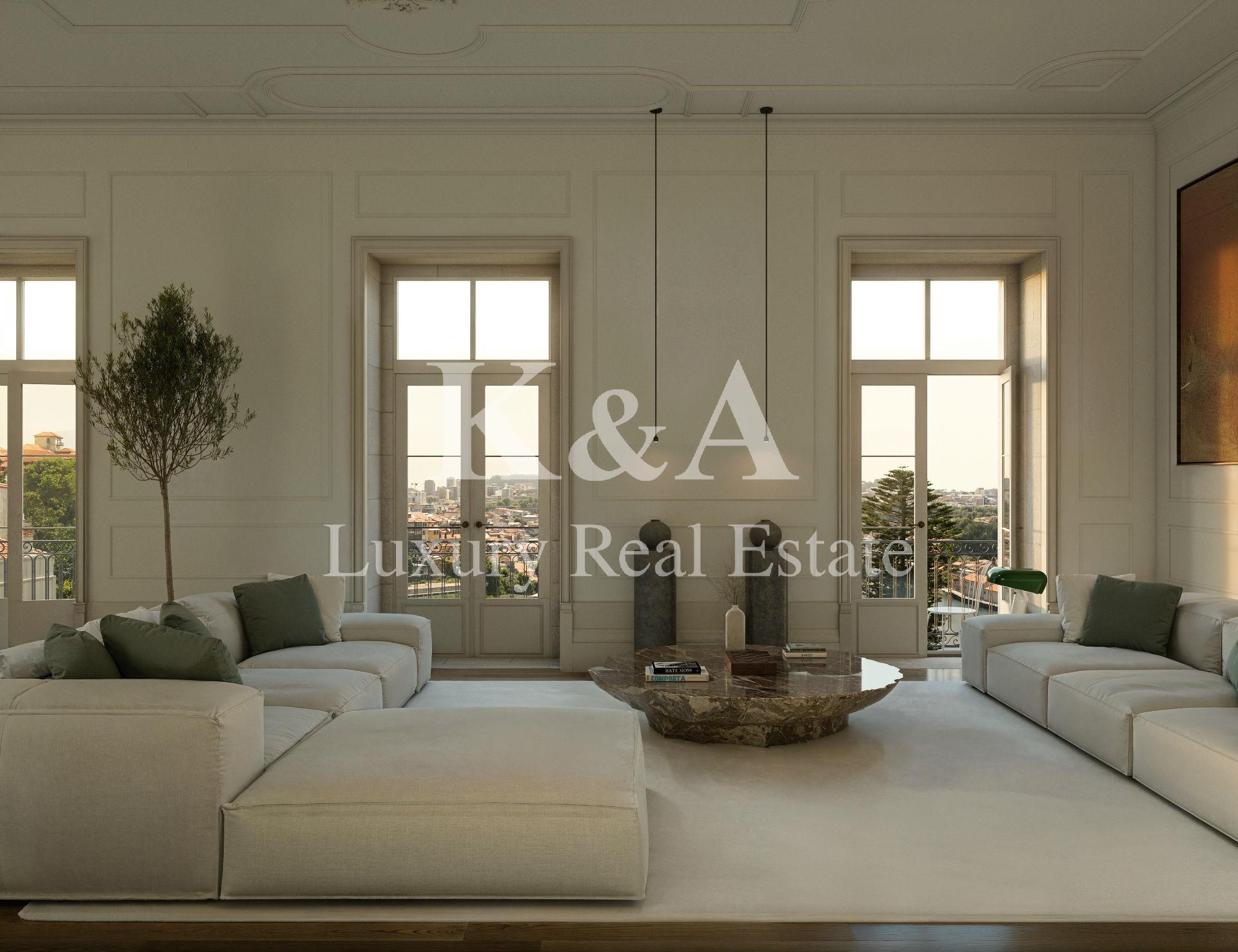 Penthouse T3 duplex em Novo Condomínio privado no Porto