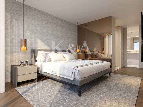 Apartamento T4 com  acabamentos de luxo.