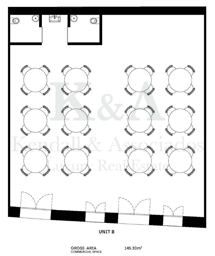Loja em primeira linha de rio em Gaia