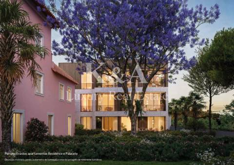 Apartamento T1+1 com jardim e vista Rio.