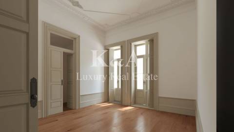 Apartamento T1 em novo edifício localizado no centro da cidade do Porto.