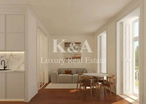 Apartamento T1 Duplex em novo edifício, na Baixa do Porto