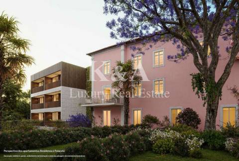 Apartamento T0+1 com 128 m² de jardim privado