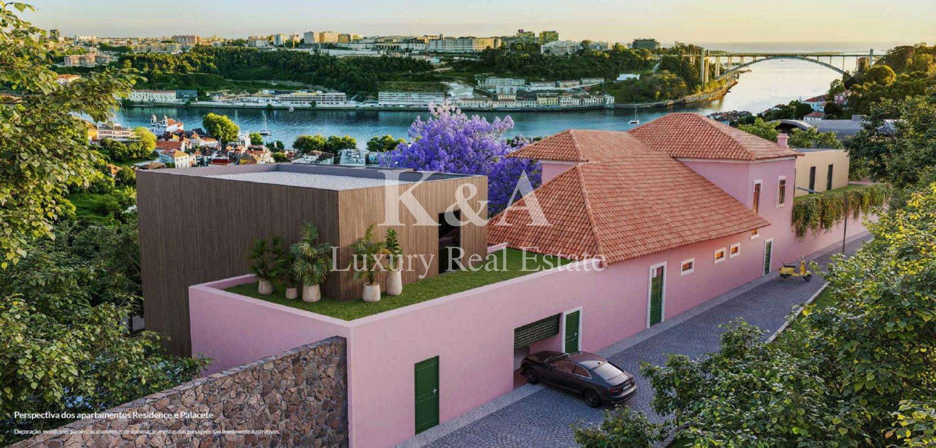 Apartamento T0+1 com 128 m² de jardim privado