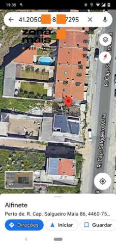 Terreno p/ construção c/ projecto Moradia T3 - Custóias - ZM443