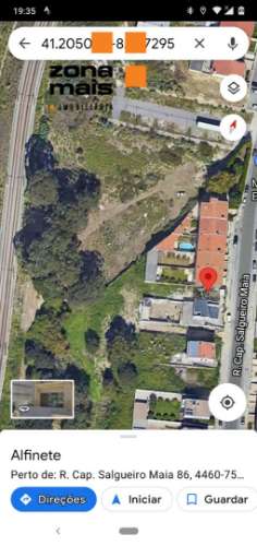 Terreno p/ construção c/ projecto Moradia T3 - Custóias - ZM443