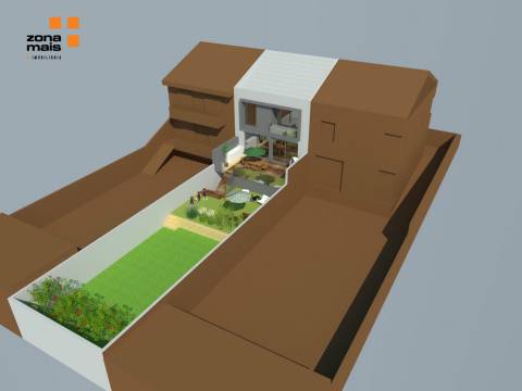 Terreno p/ construção c/ projecto Moradia T3 - Custóias - ZM443