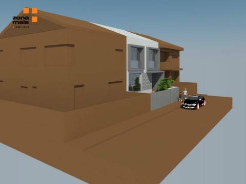 Terreno p/ construção c/ projecto Moradia T3 - Custóias - ZM443