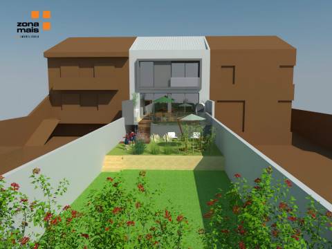 Terreno p/ construção c/ projecto Moradia T3 - Custóias - ZM443