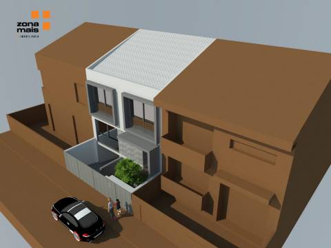 Terreno p/ construção c/ projecto Moradia T3 - Custóias - ZM443