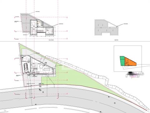 Terreno Mozelos - Projecto aprovado