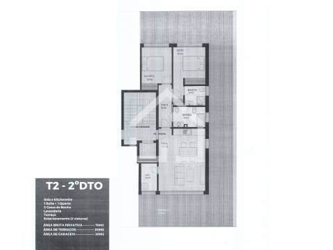 T2 com Terraço NOVO - Argoncilhe