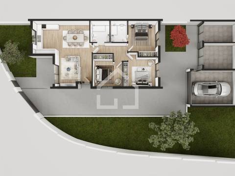 Moradia Térrea T3 - Travanca