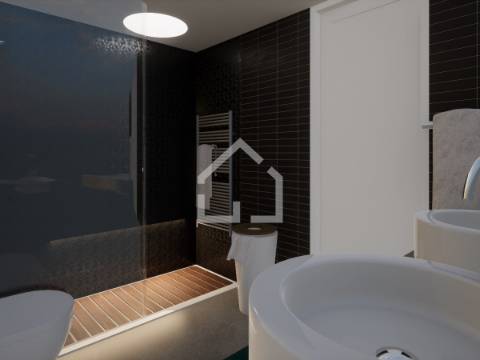 Terreno com projeto aprovado para 3 moradias térreas