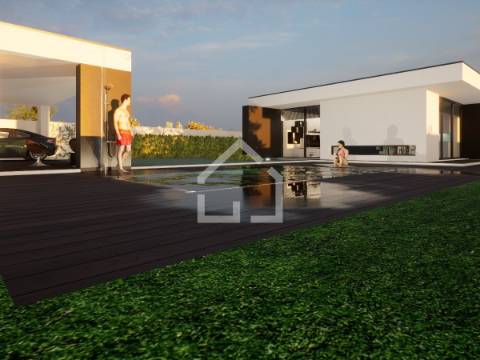 Terreno com projeto aprovado para 3 moradias térreas