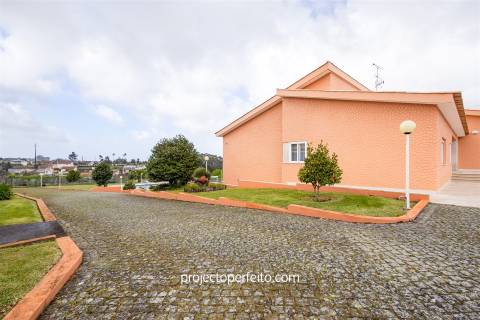 Quintinha T4+1 para venda em Oliveira de Azeméis, inserida em terreno com 9000m2 com piscina.